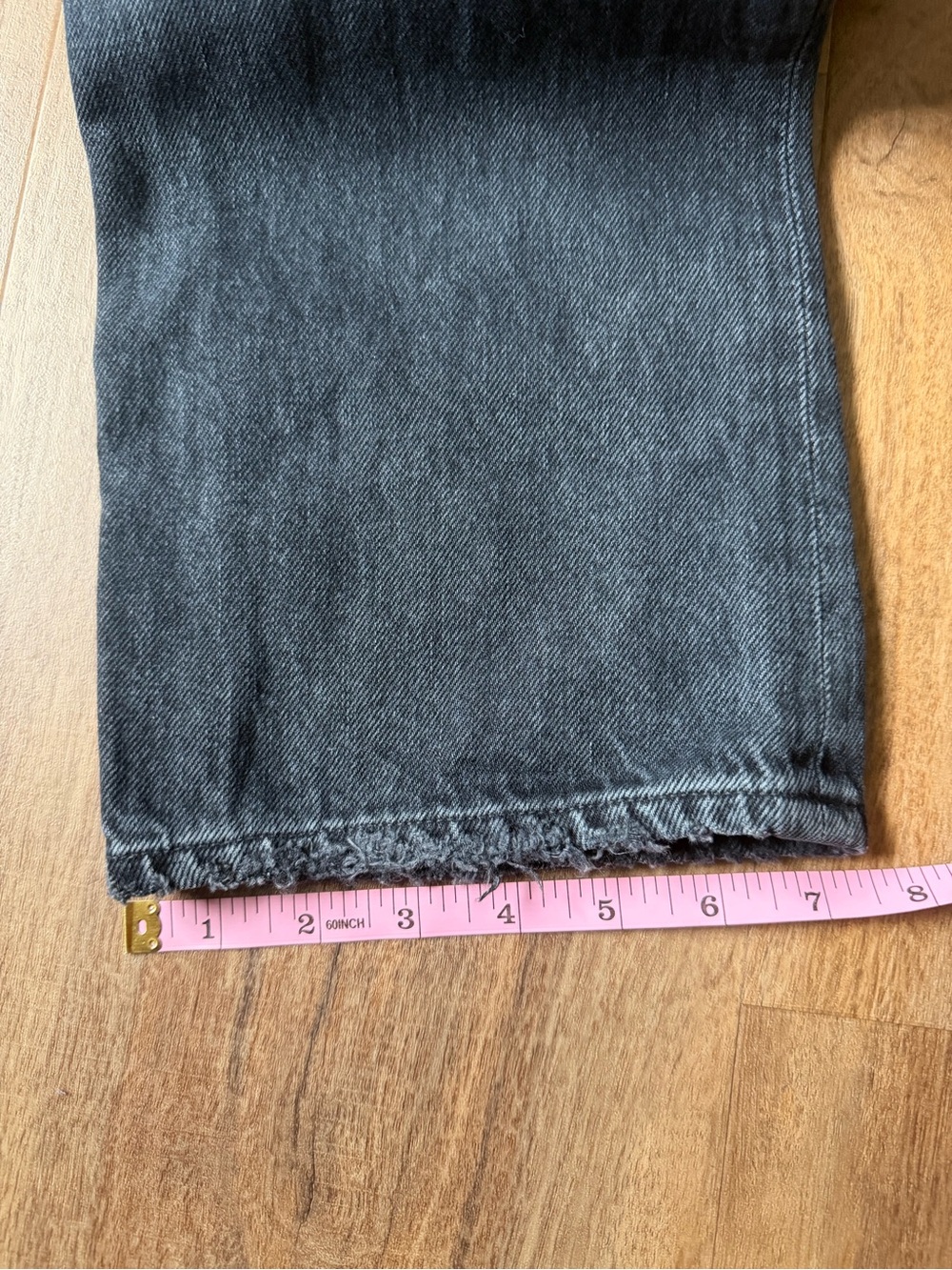 AGOLDE Lana Vintage Straight Disorder Jean Size 25 - Picture 6 of 10
